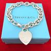 Used Very Good Condition TIFFANY&Co. Tiffany Vintage Return To Heart Bracelet Silver 925 Chain Accessory Silver 28033