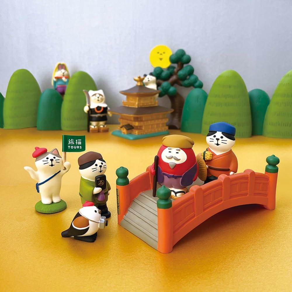 Decor Corporation Concombre Cat Hood Secret Size Approx. W2.8 D3 H4.4 ZTM-28015