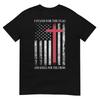 I Stand For The Flag And Kneel For The Cross Usa Flag TShirt