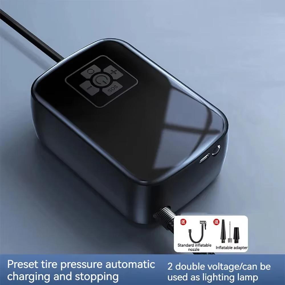 2025 Neuer kabelloser Auto-Luftkompressor Luftpumpe Mini Elektrische Reifenfüllerpumpe für Auto Motorrad Fahrrad Boot AUTO Reifenbälle