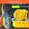Sports High Deodorant Elasticity 1pair Insoles For Shoes Yellow Sole Breathe For Feet Men Running Insole