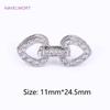 18K Gold Plated Pearl Clasp Connector,Clasps For Jewelry,Brass Fasteners Lock Clasp Accessories DIY Jewelry Making Supplies