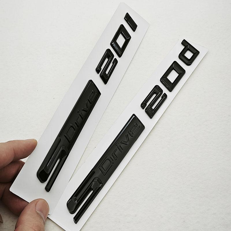 Adesivo Logo Auto 3D in ABS SDrive 20d 20i Emblema Portellone Posteriore Emblema Parafango Laterale Decalcomania Per BMW X1 F48 X2 F39 X3 F25 Z4 Accessori uo2