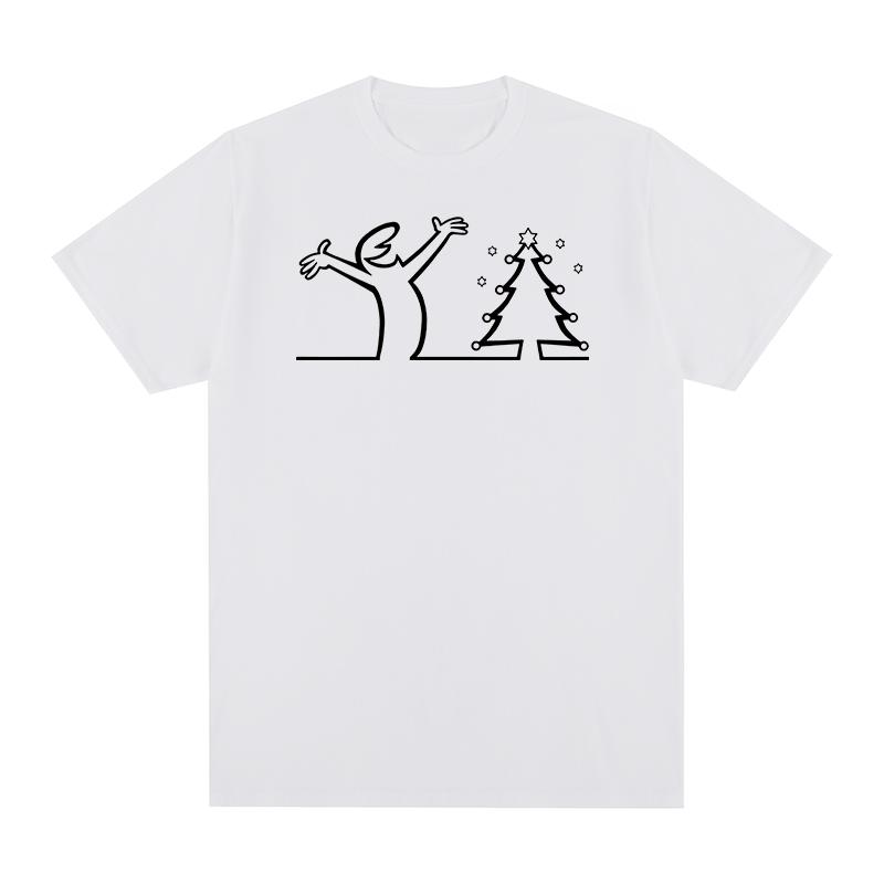 La Linea Christmas Vintage Tshirt Funny Graphic Cotton Unisex T shirt New TEE TSHIRT Womens tops S