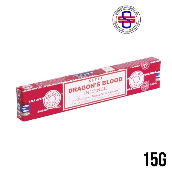 Encens - Sang De Dragon - 15g - Résine - Rouge - Pour Homme