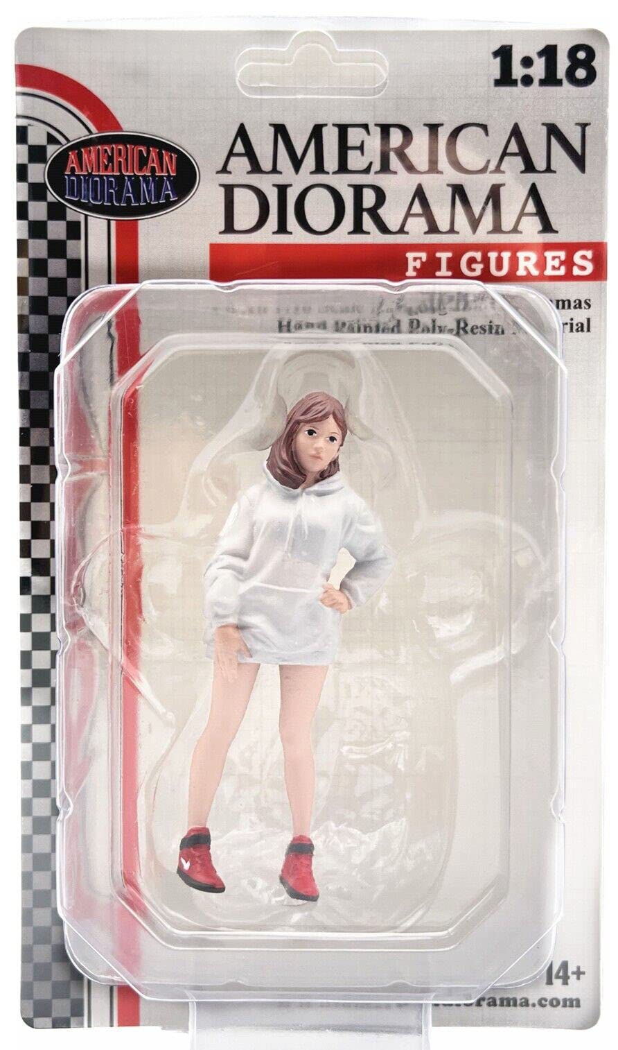 

American Diorama Scale Figure Hip Hop American Diorama Figure Hip Hop Girls Miniature 1/18 Girls-2 [Used]