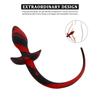 Bdsm Pet Roleplay Set  Dog Hood Mask Party Play Mask Leather Male Chest Harness Strap Dog Tail Plug Neck Collar Sex Toy