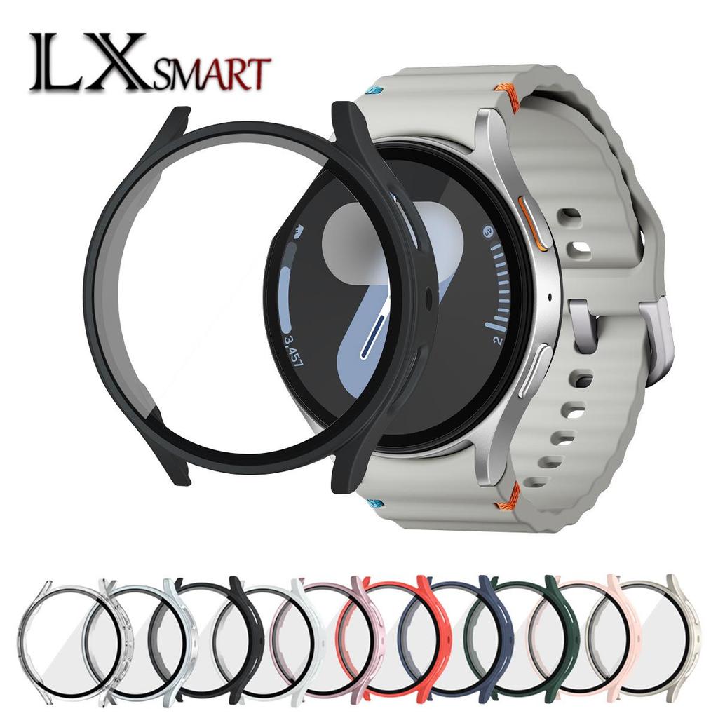 Samsung Galaxy Watch7 FE Frosted Protective Case with Integrated Film for Watch6/5.