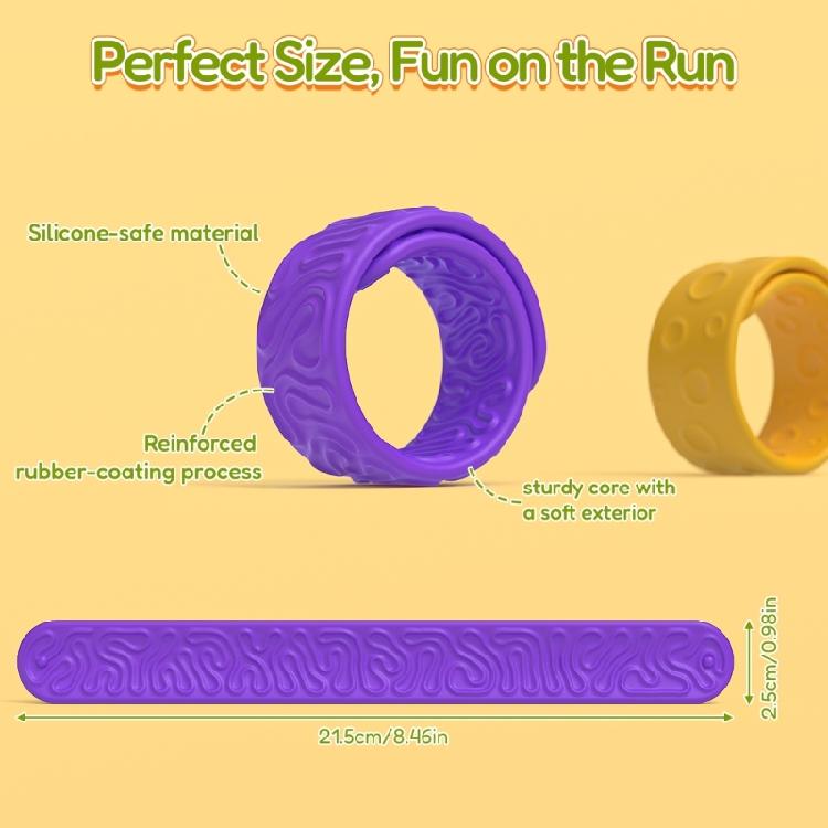 Decompressing Sensory Toy Wristband Stress Toy for Kids Hand Toy Adults Relax Novelty Gag Toy for Toddlers