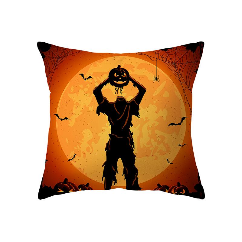 Pumpkin Collection Halloween Theme Pillow Cover Sofa Cushion  Holiday Gift Party Decoration Home Decor
