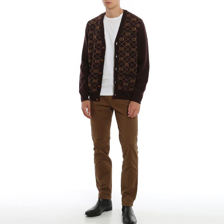 GUCCI SS21 Knitwear Men's Multicolor 630396-XKBFB-2100