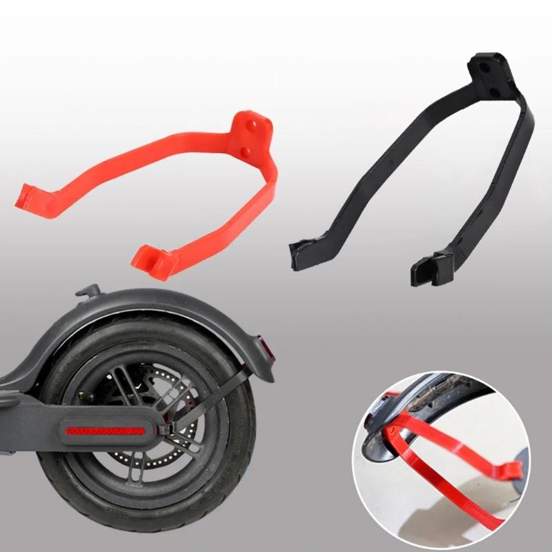 Rear Mudguard Support Mount for Daily Ride Service Task, Dense Support Part with Two-Hole Top Mount and 2 Screws