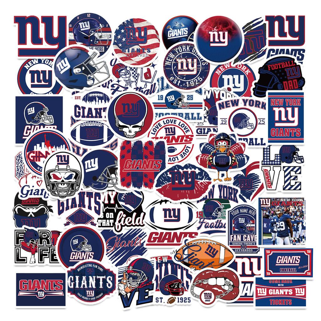 50 Nordic Style New York Giant Series Graffiti Stickers PVC Waterproof Decorative Stickers Water Cup Stickers