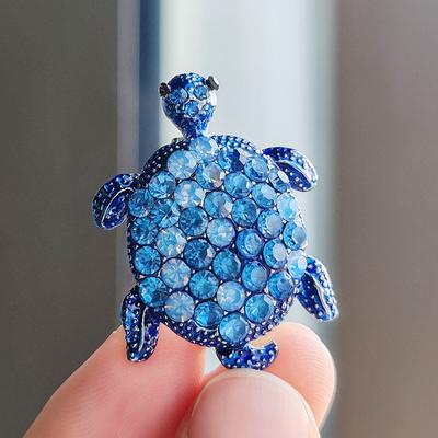 Cartoon Schildpad Dier Broche Jas Trui Kleding Accessoires Pin Broche, Directe Levering