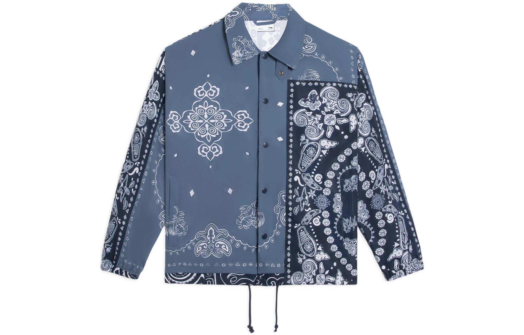 Li Ning Sports Lifestyle Collection Sports Trendy Collection Jackets & Coats Unisex Blue AFDS775-5 XL