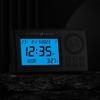 LED Clock for Prayers with Blue Backlight Tabletop Alarm Clock Azan Sound Reminder Azan Time Hijri & Gregorian Calendars