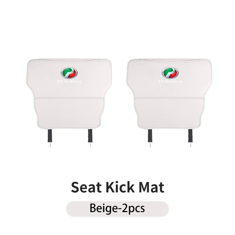 Car Seat Back Anti-kick Pad Seat Anti-kick Mat For Perodua Axia Bezza Myvi Alza Ativa Aruz