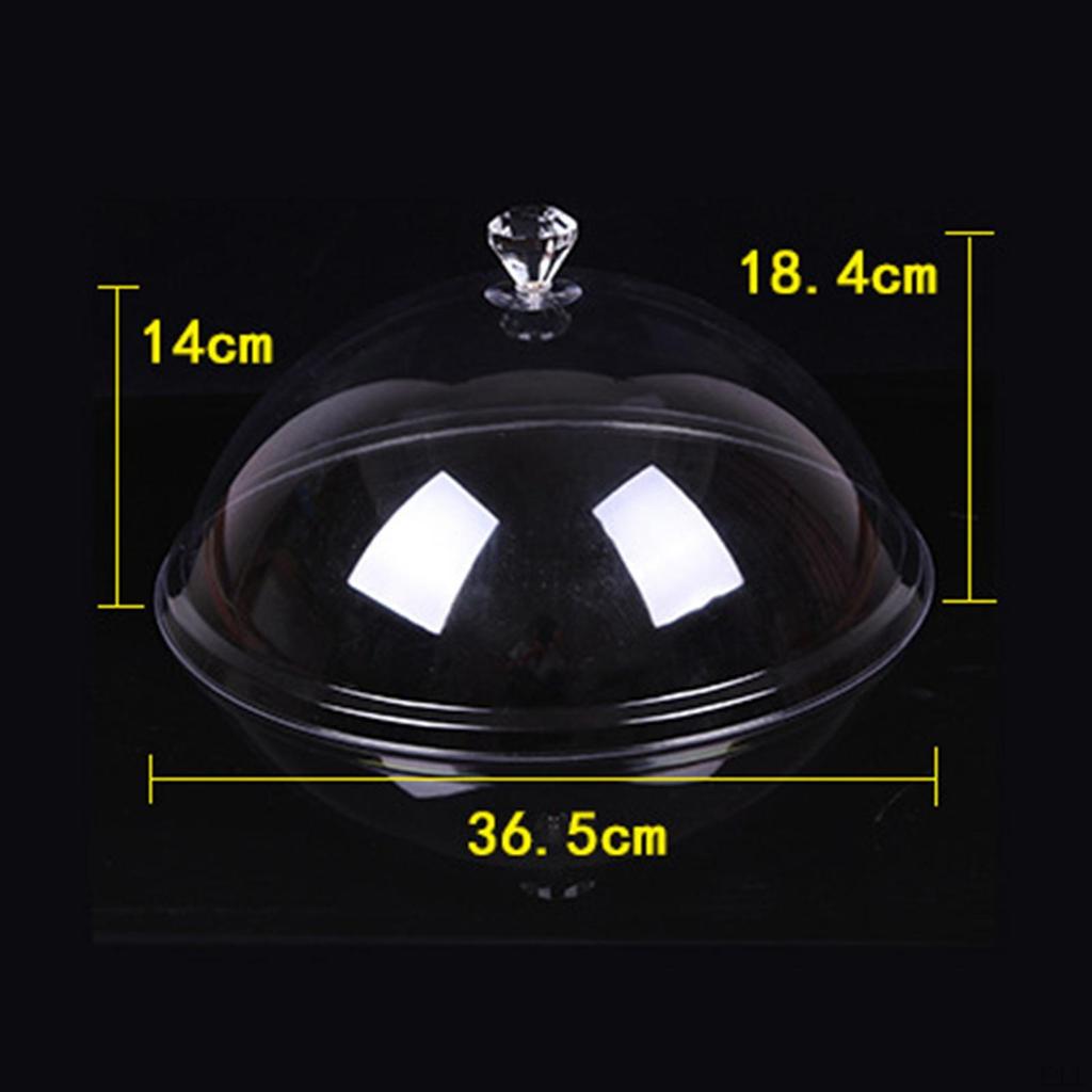 Mit Drehteller, runder Kuchendeckel, Kuppel für Partys und Hochzeiten