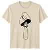 Stylish Mushroom Fungi Nature Botanical TShirt Mushroom Art Fungi Nature