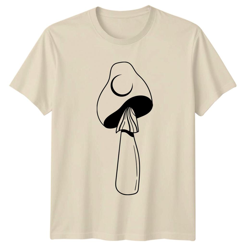 Stylish Mushroom Fungi Nature Botanical TShirt Mushroom Art Fungi Nature