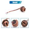 uxcell Socket T20 3-Wire Automotive Brake Turn Signal Light Extension Connector Pack of 2
