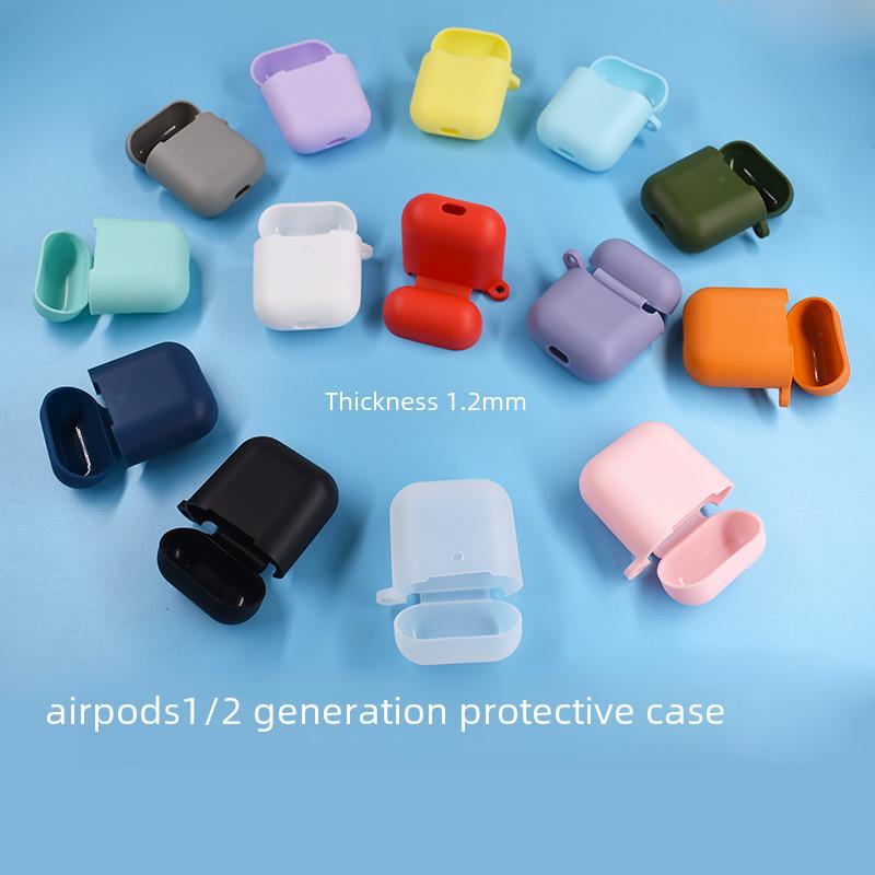 Silicone Protective Cover for AirPods 2 Earphones - Second Generation Accessories