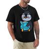 Smart Penguin T-Shirt Quick-drying Anime Stuff Anime T Shirts Vintage T Shirt Men