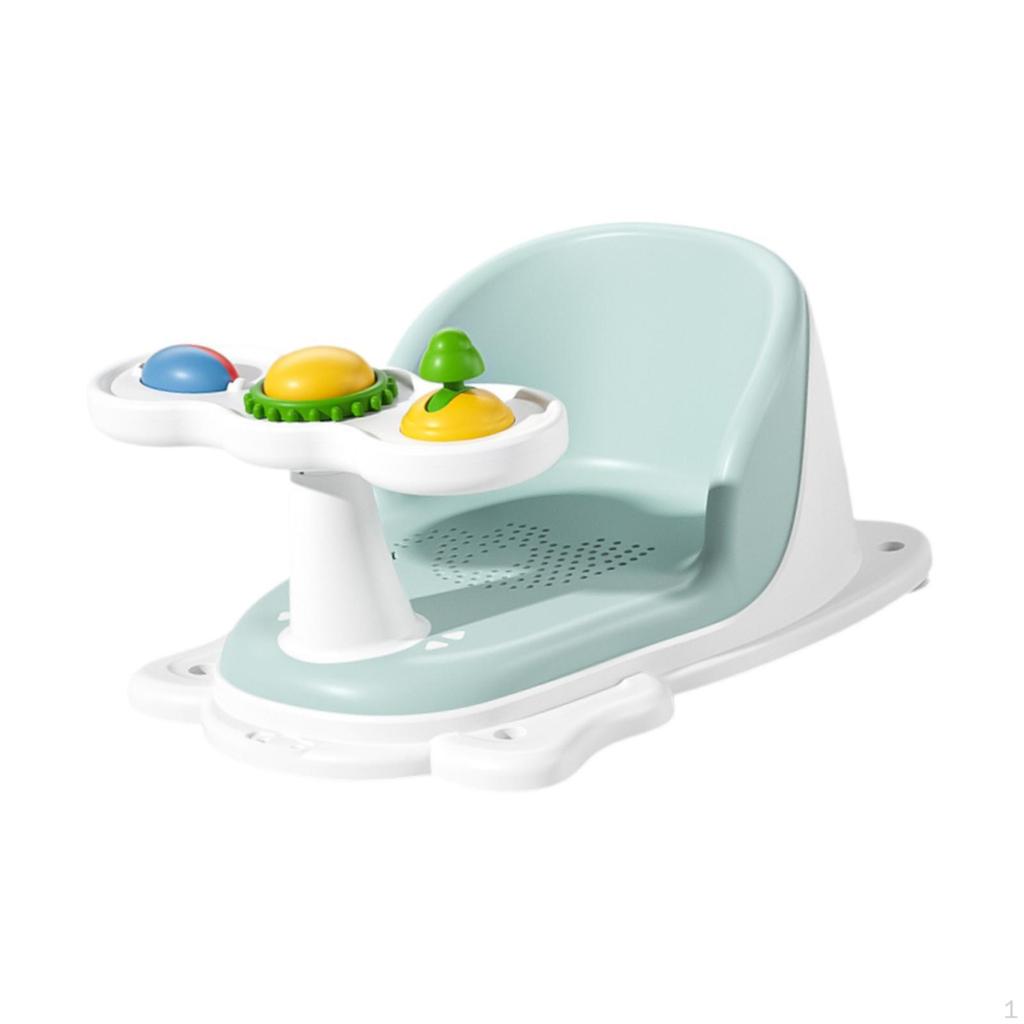 Baby Bath Chair with Suction Cup Stability for Newborns