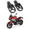1 Pair Motorcycle Rear Footpegs CNC Aluminum Anodized   Replacement for F900R F900XR 2020‑2022