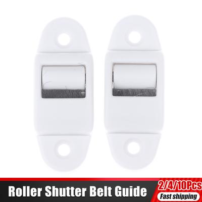 2/4/10PCS Belt Guide Roller Shutter Belts Guide With Roller And Brush Roller Blind Belt Guide(Roll Up To 23mm Belt Width)