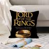 Movie T-The L-Lord O-Of The R-Rings Pillow Case Office Cushions Suitable For Sofa Car Bedroom Decorative Cushion Cover