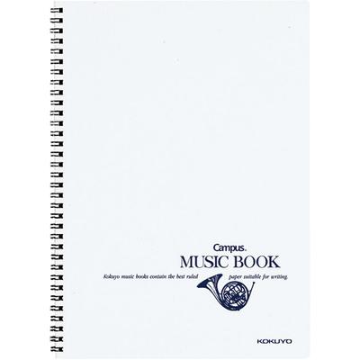 KOKUYO Note Campus Note Music Book Twin Ring Binding A4 Staff Notation 12 Tiers On-T10