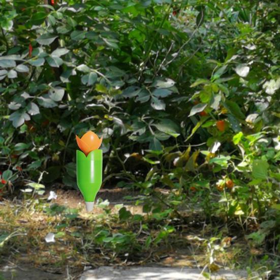 2Pcs Automatic Flower Waterer with Visible Water Level Control Intelligent Self-Watering System Garden Self-watering Tool