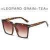 Square Sunglasses Women  Vintage   Oversize T Women's Sun Glasses Black Gradient Female Glasses Men.s Oculos UV400