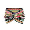 New European and American Style Ultra-wide Women's Headband, Elastic Cross Hair Accessory, Yoga and Running Sports Headscarf, Vintage Style