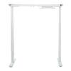 Standing Desk Frame Dual Motor, Electric Adjustable 100-180 cm Extension Length, 3 Memory Height Settings Stand Up Table Legs, Sit to Stand Desk Leg