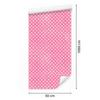 Powder Pink Stars Wallpaper, Powder Pink Bottom for Living Room and Bedroom 50x1000