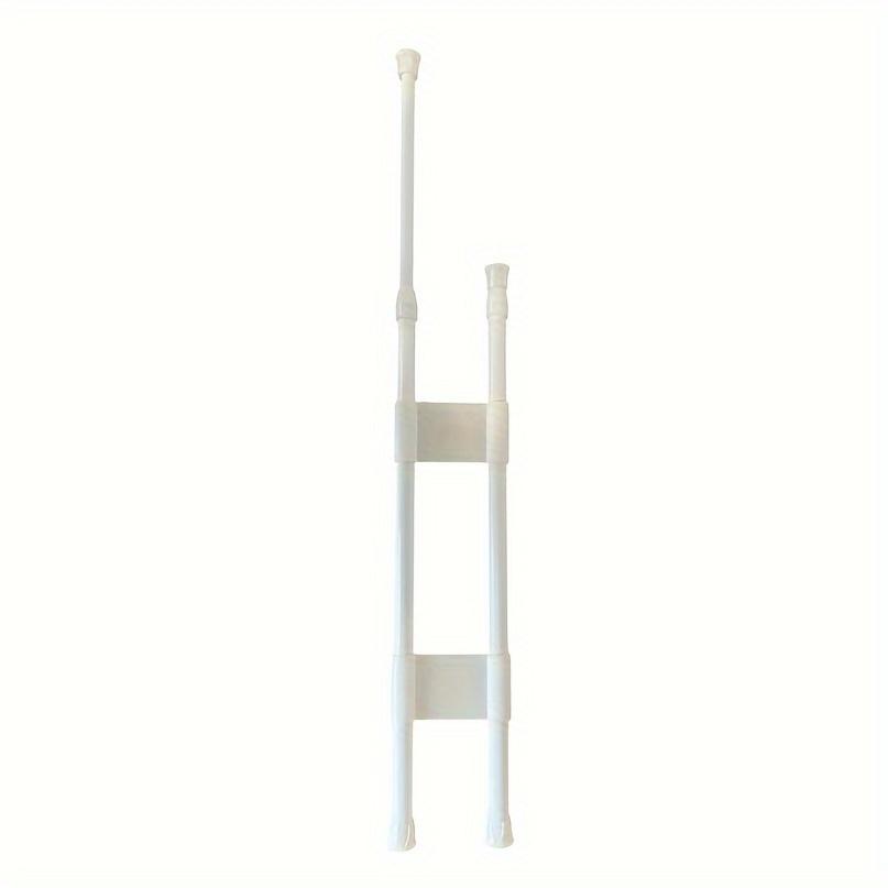 

Adjustable Fridge Tension Rods - Double RV Design, 40.64cm To 71.12cm Range, Spring-Supported, No-Drill Installation