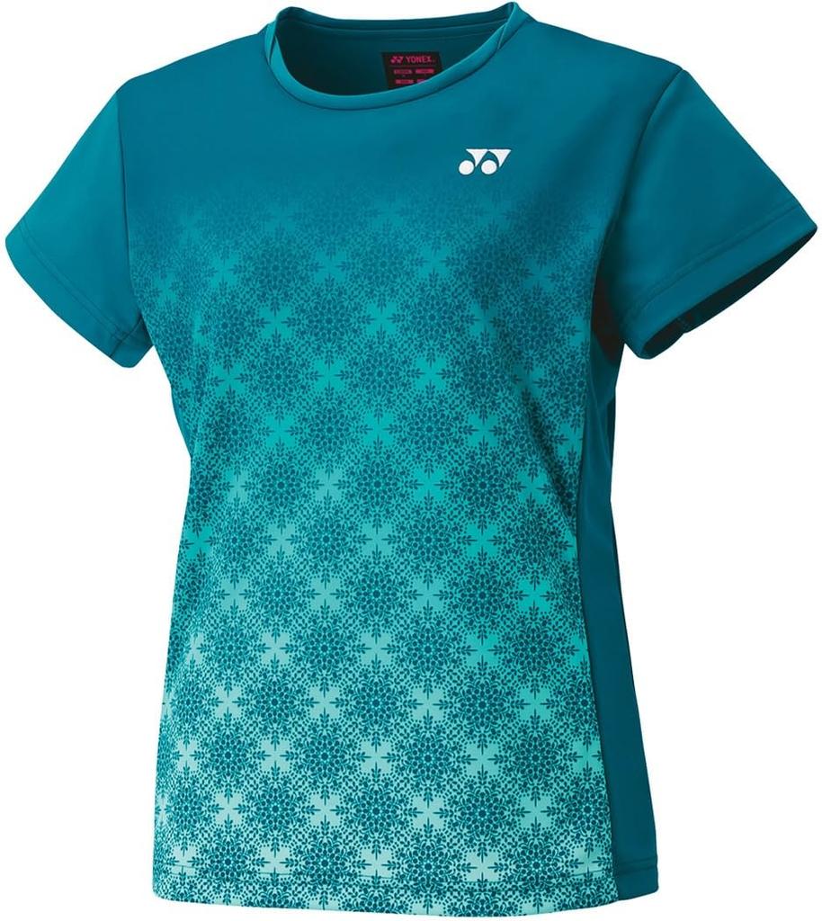 Yonex Short Sleeve Game Teal Blue L Women's Shirt, (817)
