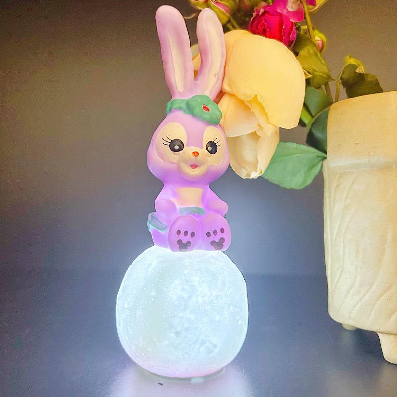 Cute Cartoon Night Light - Mid-Autumn Souvenir Toy, Popular Street Stall Item
