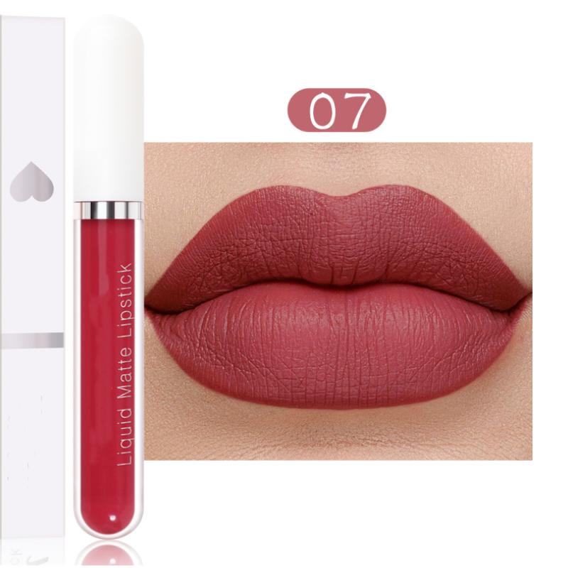 Matte Velvet Lipstick  Lip Gloss Long Lasting Non-marking Red Sexy Waterproof Liquid Lipsticks Lip Makeup Cosmetics