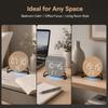 Temperature Display Digital LED Clock Plastic Bedside Wake-up Clock LED Electronic Watch  Bedroom