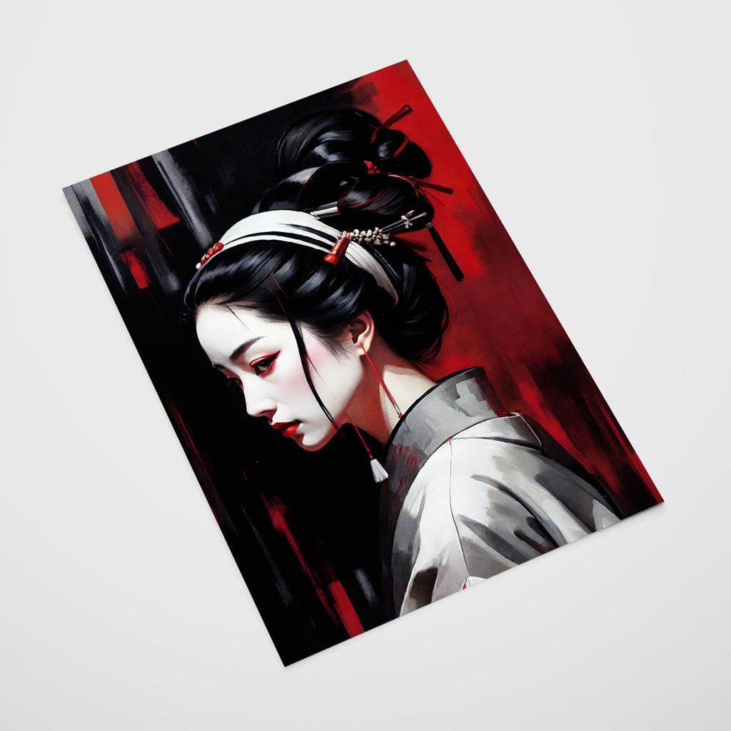 Poster Japanese Portraits