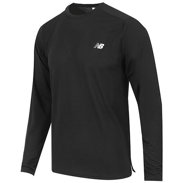 

New Balance Лонгслив футболка спортивный Бег MT51802BK/S