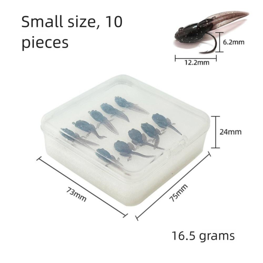 Bionic Design Tadpole Soft Bait Soft Material Bionic Tadpole Bait Soft Fishing Lures  Lure Fishing