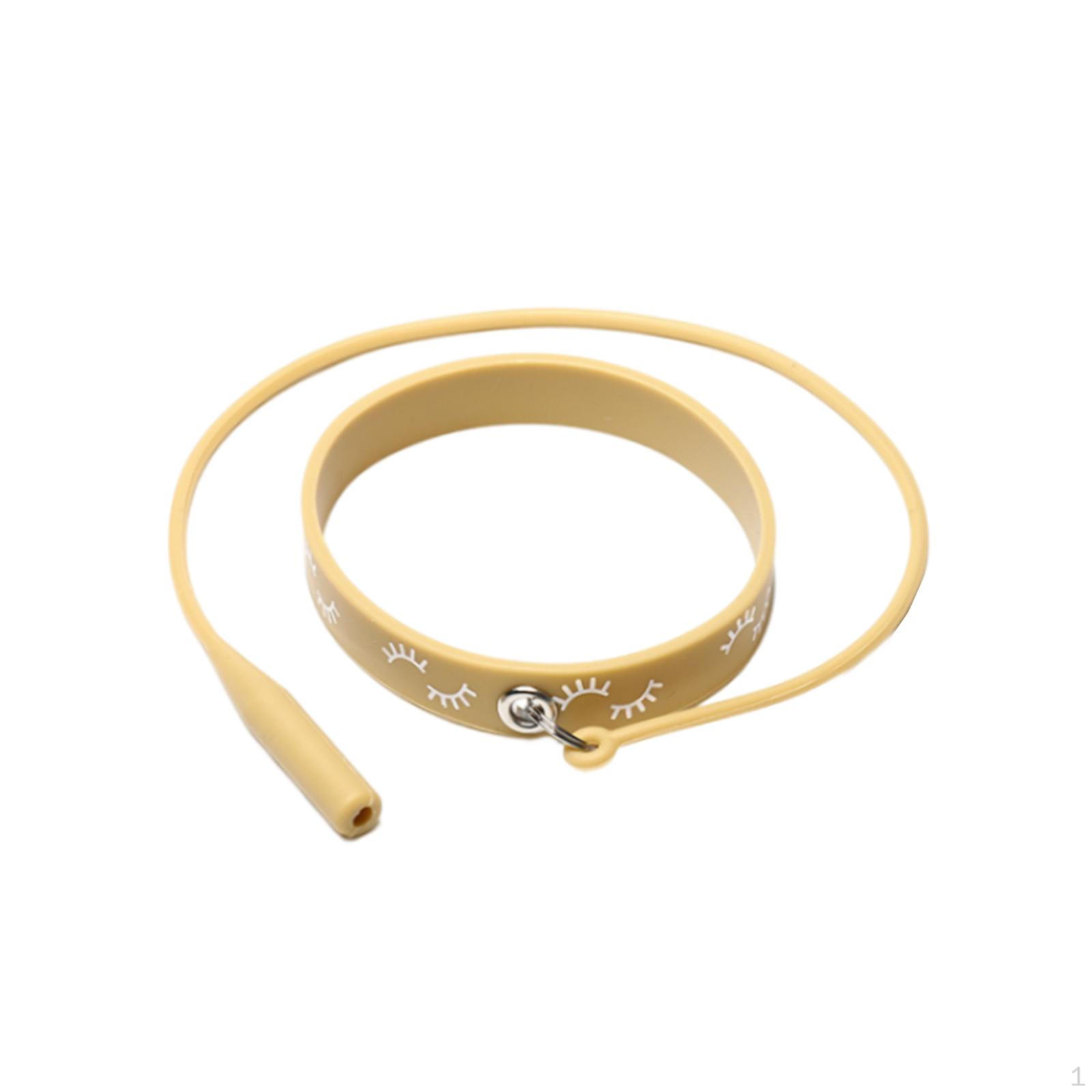 

Eyelash Extension Tweezer Protector, Holder Bracelet for Beauty Salon Use, жёлтый