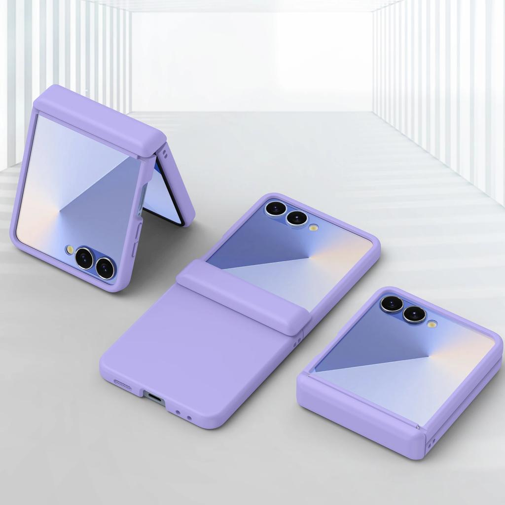 TPU Phone Case for Samsung Galaxy Z Flip 7 FE 6 5 4 3 Flip7 Flip6 Flip5 Flip5 5G Hinge Protective Cover