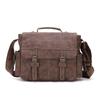 LIDU Men's Vintage Multi-functional Messenger Bag