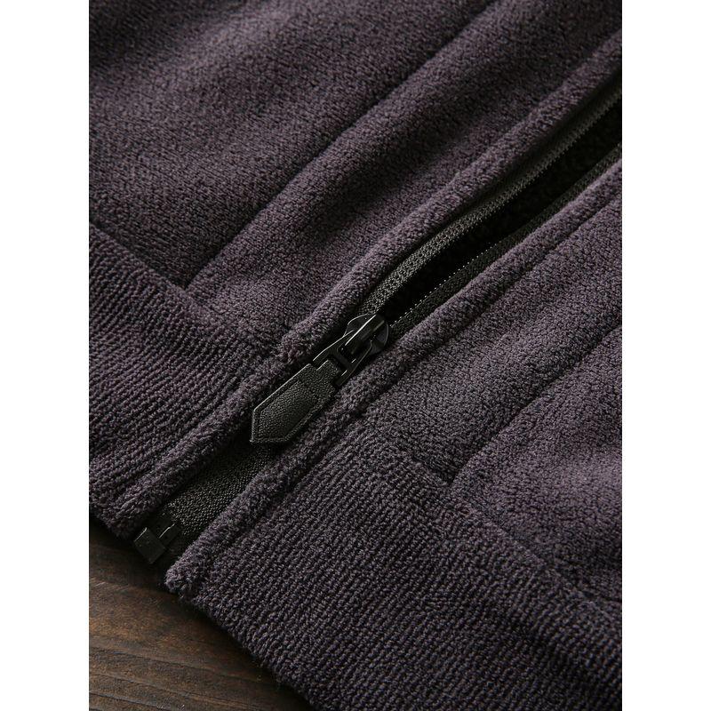 Stylish! Fleece-Lined and Thickened! Men's Autumn and Winter Casual Stand-Up Collar Zip-Up Cardigan Sweatshirt Jacket from Foreign Trade Surplus Stock