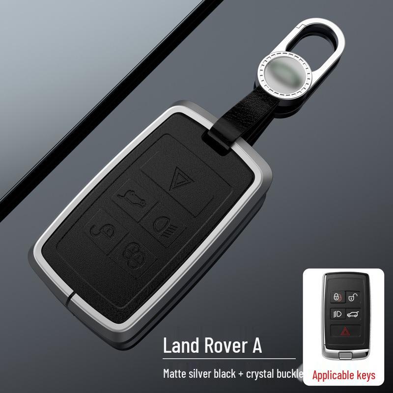 Land Rover Key Case for Range Rover, Evoque, Velar, Defender, Discovery, Sport, Freelander